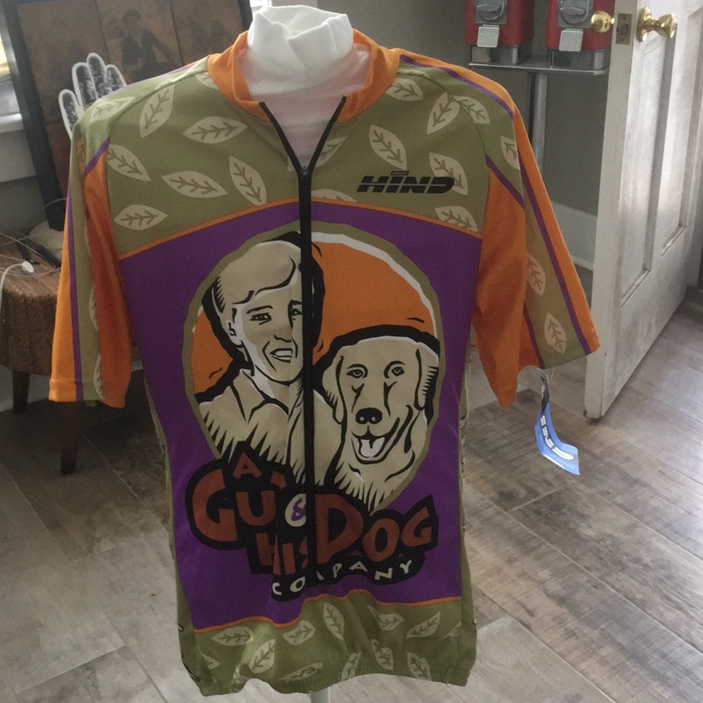 Hind men’s cycling‎ shirt. NWT. Rare!